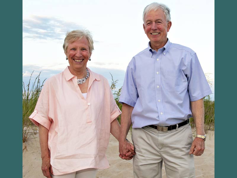 picture of James Morrill (A&S ’69) and Dr. Penny Chittim Morrill (NC ’69)